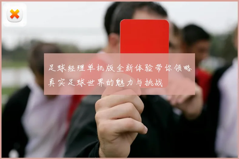足球经理单机版全新体验带你领略真实足球世界的魅力与挑战
